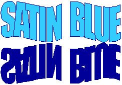 SATIN  BLUE